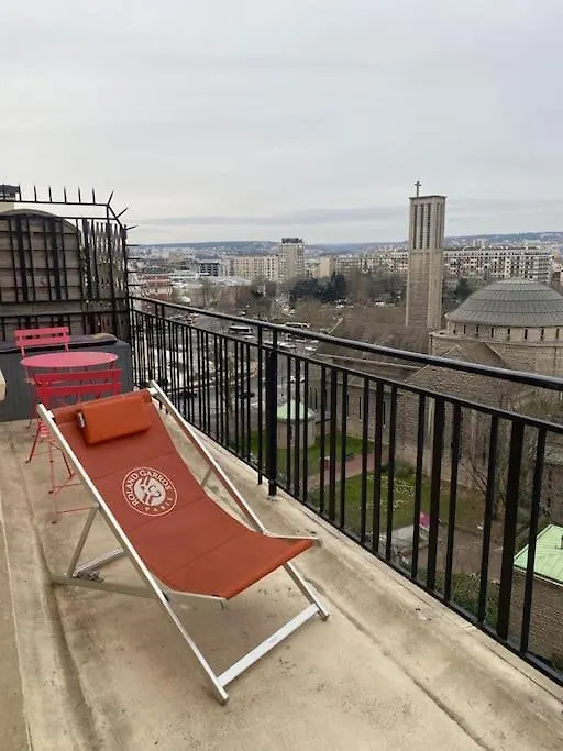 Studio A 3 Min Du Parc Des Princes & Roland Garros Paris Frankrig